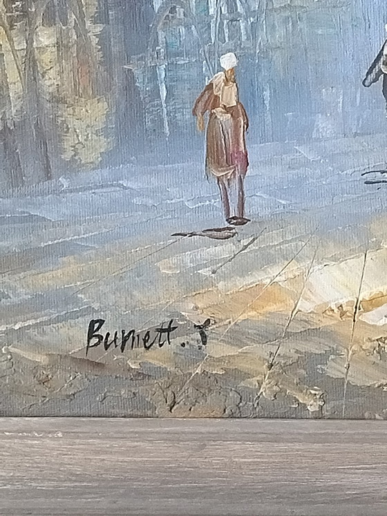 Image 1 of Oil on canvas by the artist Caroline Burnett (20th century)