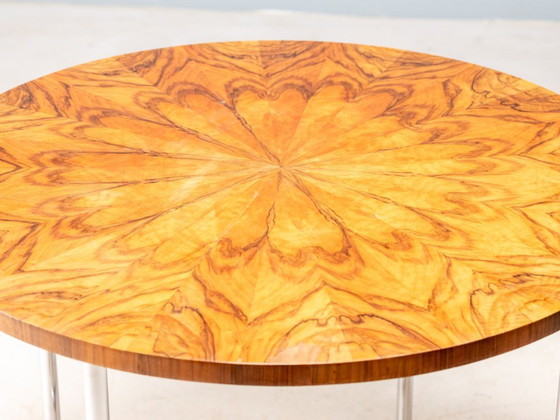 Image 1 of Tsjechoslowaakse functionalistische eethoek, toegeschreven aan Jindřich Halabala, jaren 1930-1940.