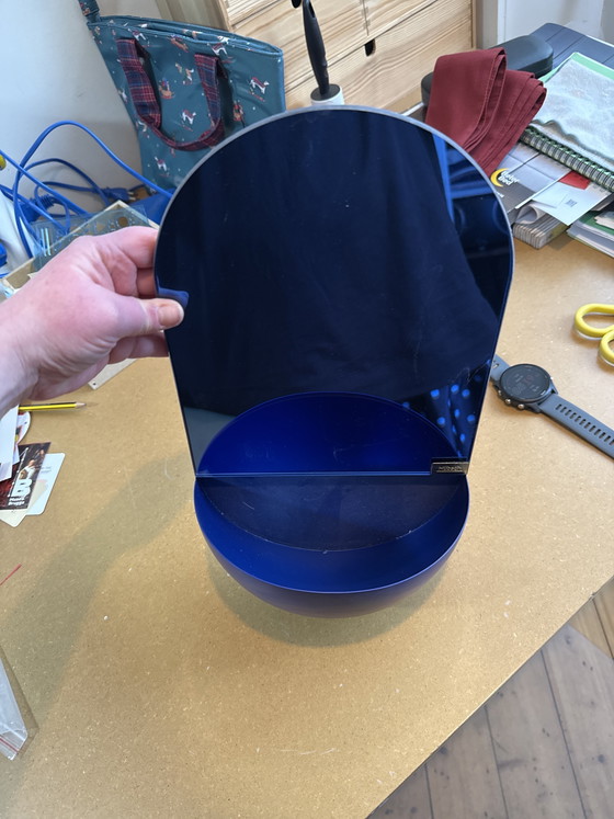 Image 1 of Wanddecoratie spiegel/plantenbakje Hübsch