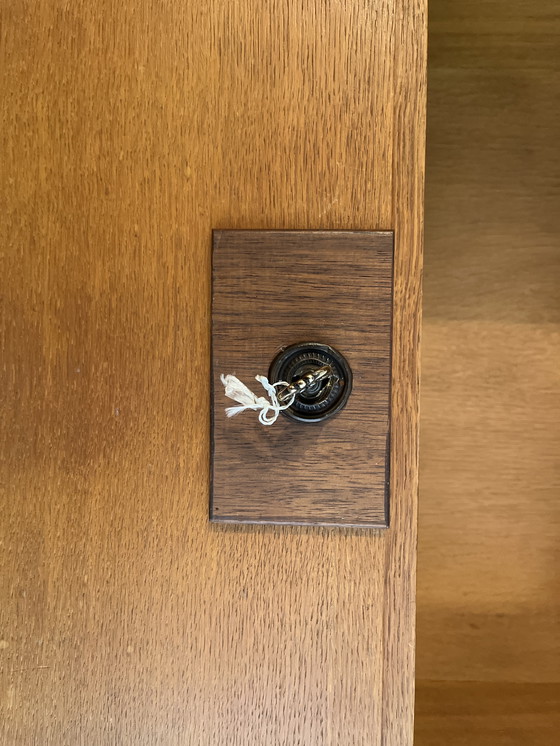 Image 1 of Vintage kastenset van teak fineer