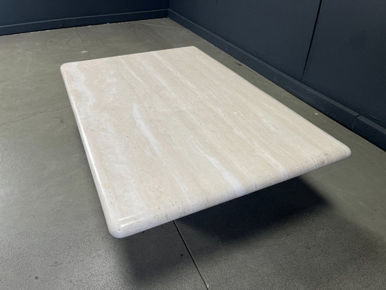 Image 1 of Travertine rectangular Coffee Table 1970s, Italy