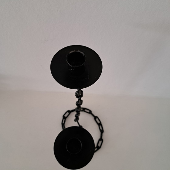 Candeliere brutalista a catena – Portacandele, Metal (photo 6 of 6)