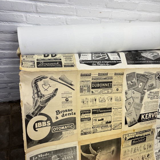 Image 1 of Handgemaakt Origineel vintage reclamebehang