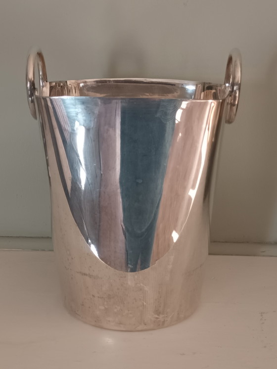 Image 1 of Silver-plated champagne cooler