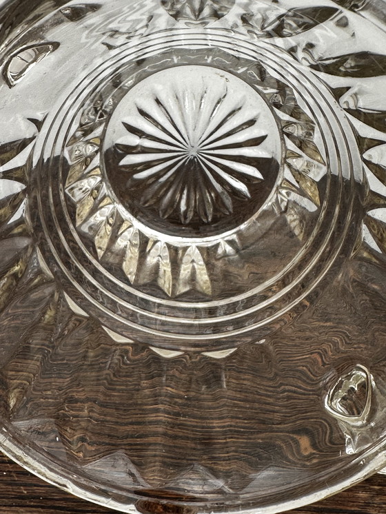 Image 1 of Small vintage cut glass ice bucket - H 12 cm