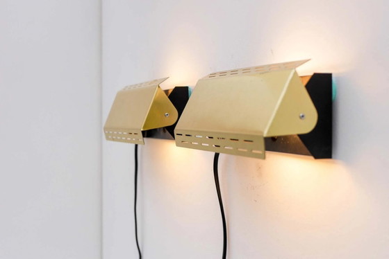 Vintage Brass Wall Sconces Örsjö, Mid-Century Modern Style, circa 1965 – Örsjö Belysning, Wall lights, Metal (photo 6 of 13)