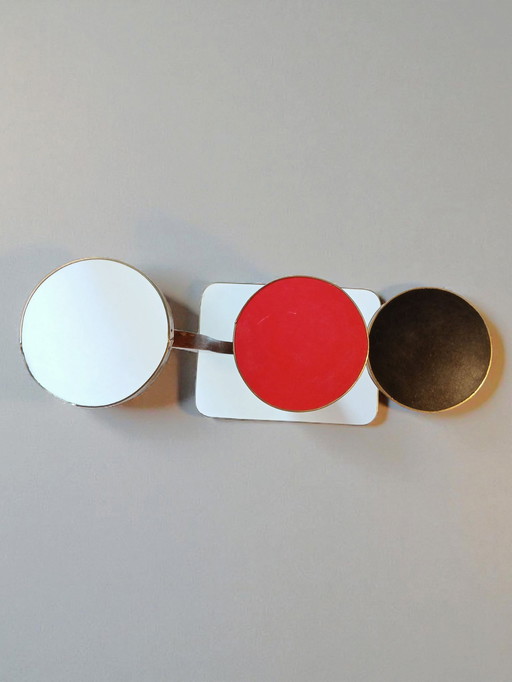 Porta piante vintage in legno e formica