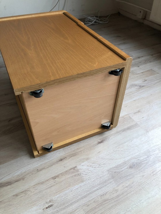 Image 1 of Vintage ladekastje teak nachtkastje Vroomshoop Meubelen gewicht 18 kg