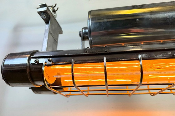 Image 1 of Lampadario industriale giapponese a sospensione di Kokosha Osaka, anni '80