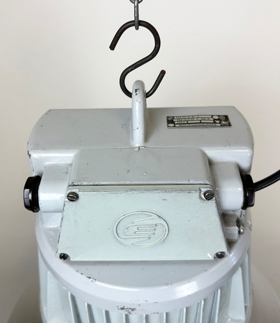 Image 1 of Large Industrial Aluminium Pendant Light from Elektrosvit, 1960s