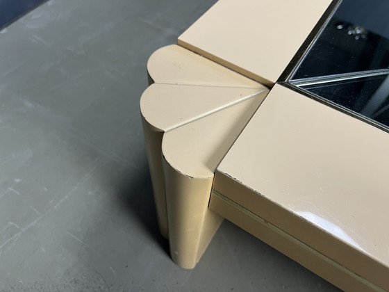 Image 1 of Table basse vintage en laque par Alain Delon pour Maison Jansen, 1970
