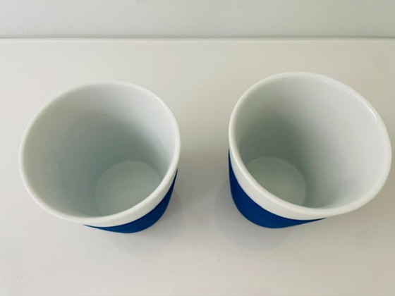 Image 1 of Bodum Bistrobecher 2er-Set blau weiß