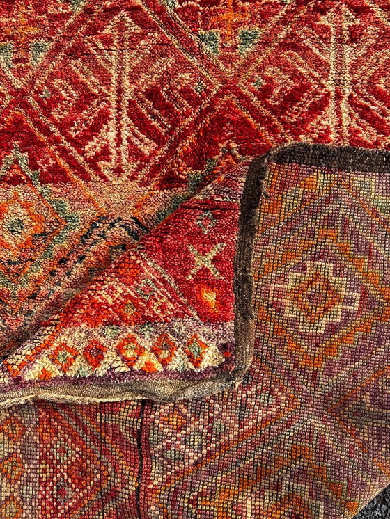 Image 1 of Vintage Moroccan Boujad Rug 180x290 cm – Handmade Berber Wool Rug