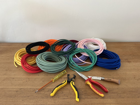 Image 1 of Vintage Fog & Mørup Semi pendant (60cm)  brass version