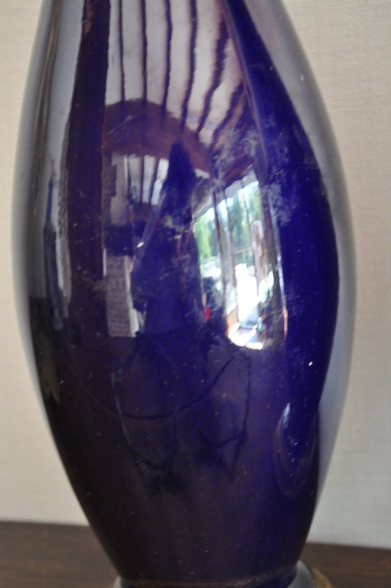 Image 1 of Pair of large earthenware vases from Tours Saint Radegonde by the ASCH factory (ref 3233)