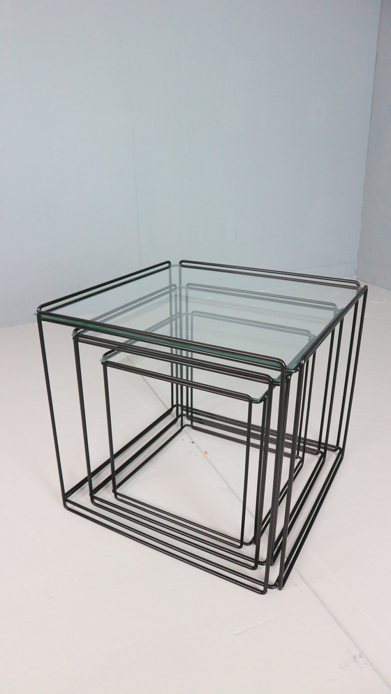 Image 1 of Max Sauze Isocele Nesting Tables 1970’s Design