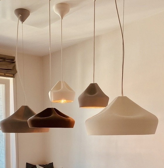 Image 1 of Hanglampen Marcet Pleat Box (set van 5)