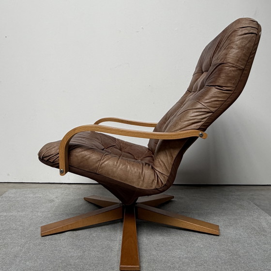 Sessel – Wood, Leather (photo 2 of 15)