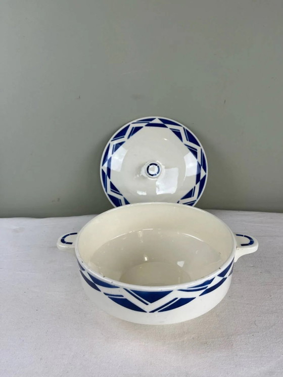 Art Deco Suppenterrine – Geschirr, Porcelain (photo 5 of 9)