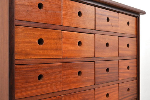 Vintage Mahonie ladekast 1930s