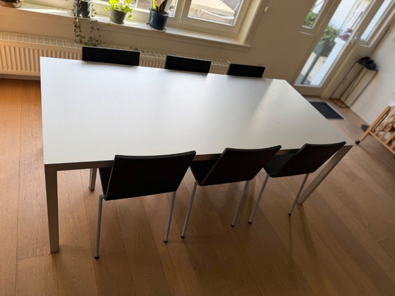 MDF Italia Lim Design Dining Table Desk (200x90) - Aluminium (photo 12 of 12)