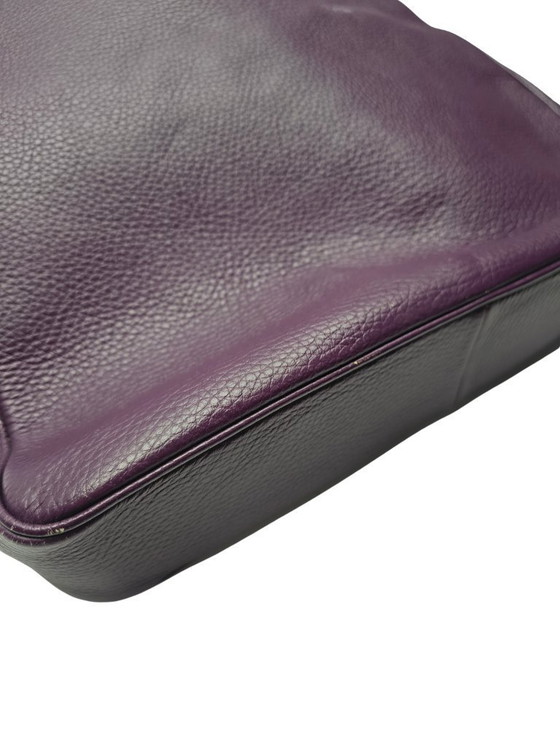 Image 1 of Sac bandoulière Hermès Massai PM Raisin en cuir Clémence – 2009