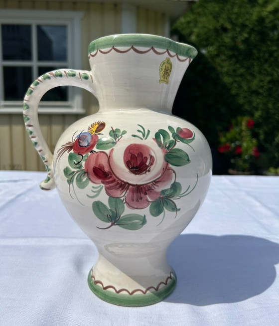 Image 1 of Large vintage jug/vase - Ulmer Keramik 269/0 hand-painted