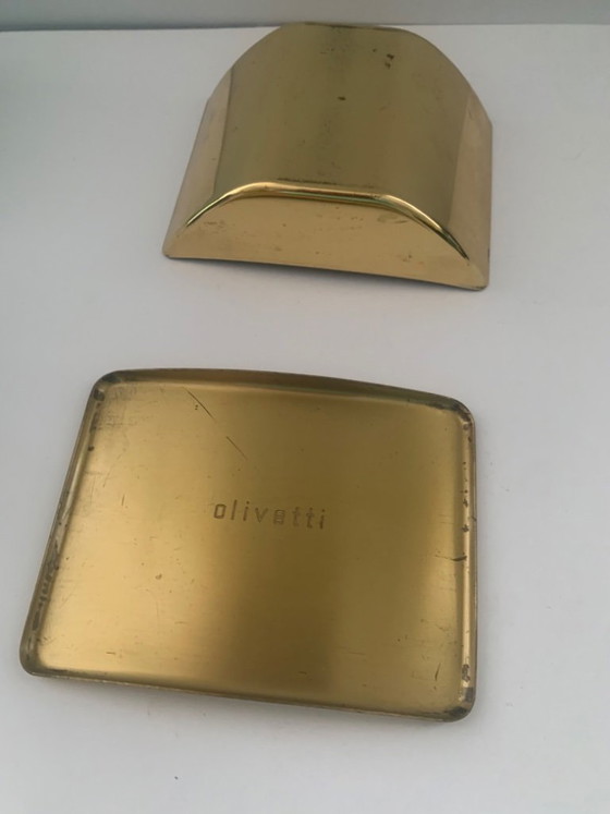Image 1 of Olivetti Deckeldose Design Lidded Box Ettore Sottsass Mario Bellini