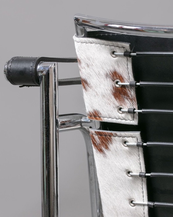 Image 1 of Sedia LC1 di Le Corbusier, Pierre Jeanneret, Charlotte Perriand per Cassina, anni '80