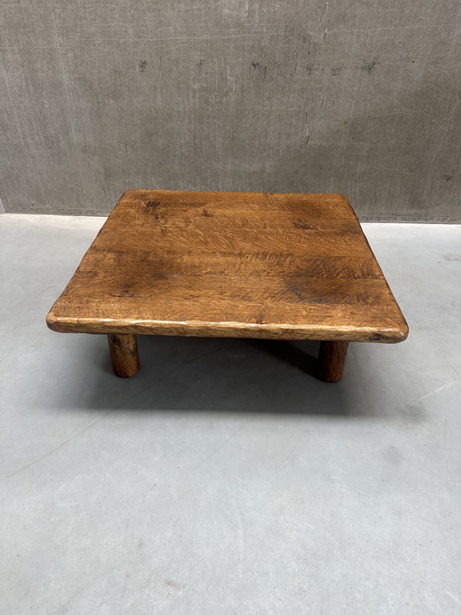 Mesa de centro XL Vintage de madera maciza