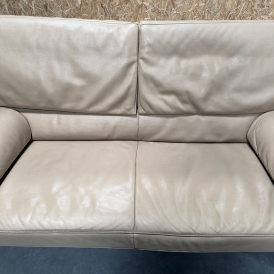 Image 1 of Divano a due posti in pelle Jori JR 8750 beige