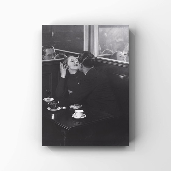 Image 1 of 1x Brassaï – pareja en el café, ca. 1932 | Barrio italiano, París