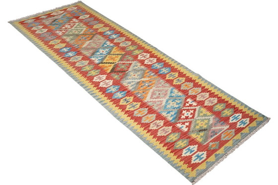 Image 1 of Hand-woven kilim gashgai 303 x 89 cm