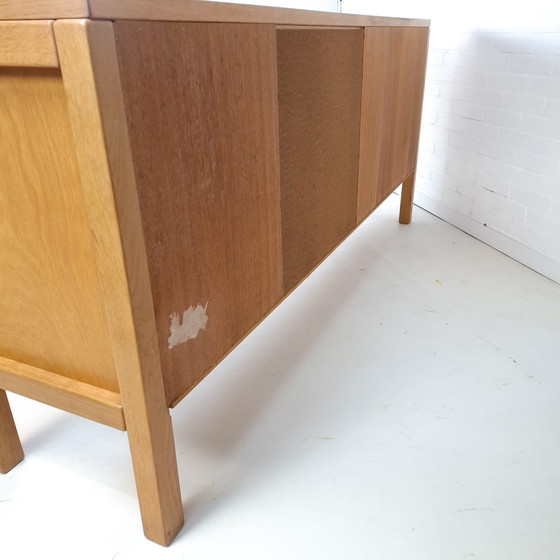 Image 1 of Vintage brutalist sideboard 1970s oak wood