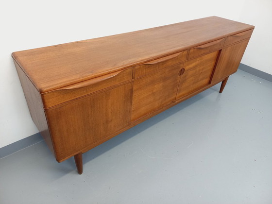 Image 1 of Scandinavian teak sideboard from the 60s by Danish designer Johannes Andersen for Samcom