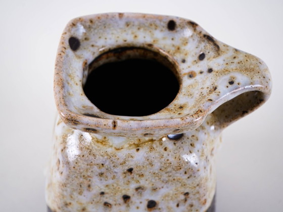 Image 1 of Ceramic vase with a handle, Danish design, 1960s, made in Denmark