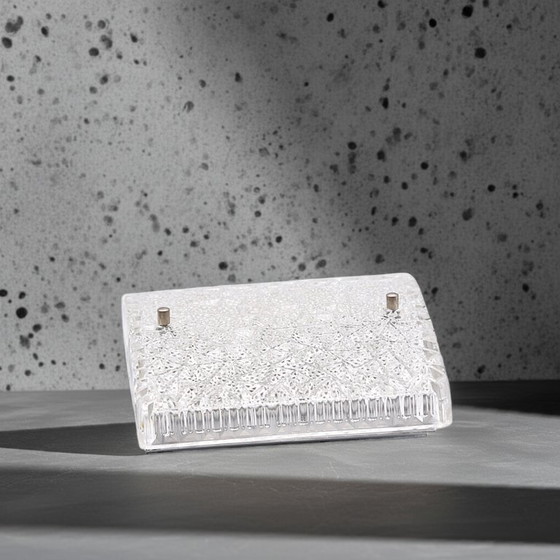 Image 1 of Lampada da parete in vetro di Bur Leuchten - Classico del design tedesco d'epoca