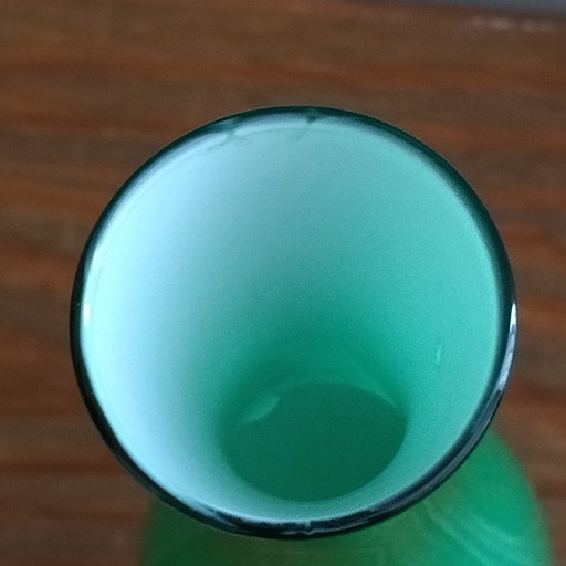 Vintage-Soliflor-Vase aus Opalinum