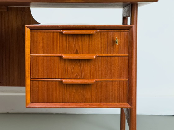 Image 1 of Model 75 Teak bureau van Omann Jun, 1960S