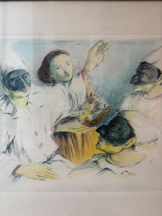 Lithograph on Paper by Domenico Purificato, 1960s – Paintings & Drawings, Realisme (photo 3 of 7)