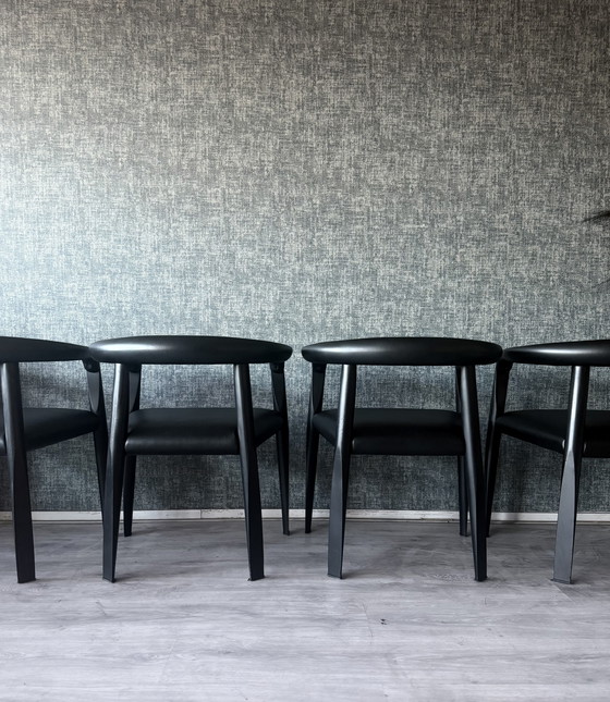 Image 1 of 6 poltrone “Miss” design di Afra & Tobia Scarpa,1986 circa per Molteni