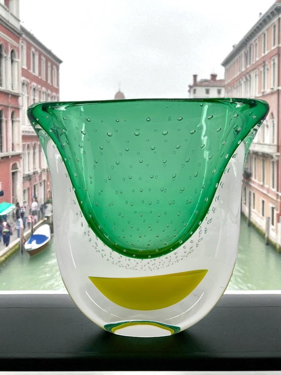 Image 1 of Murano Sommerso vaas h 30 cm