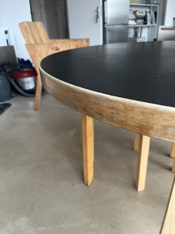 Image 1 of Alver Aalto tavolo vintage, 2 stoelen e kruk