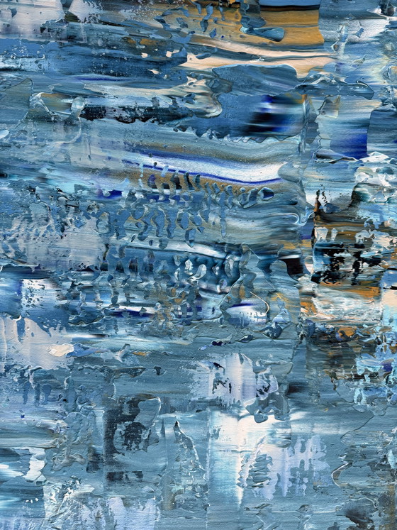 Image 1 of Artwork 90x70 incl. black floating frame