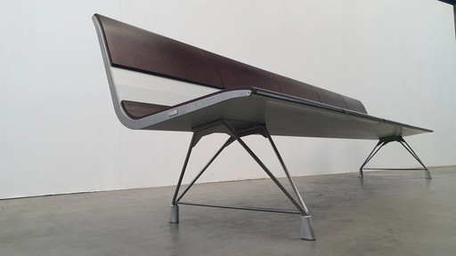 Sellex Aero design bank XL aluminium 311cm Bulo