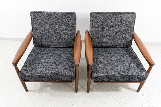 Image 1 of Pair of Armchairs “Kolding” by Erik Wørts for IKEA, 1960s
