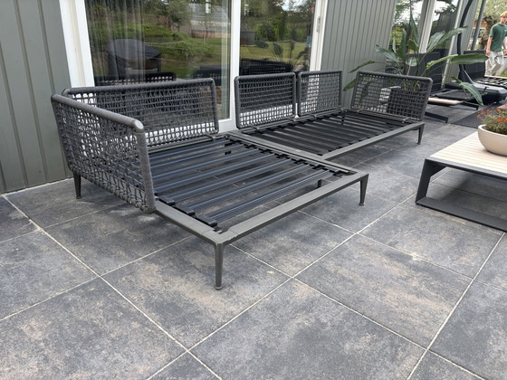 Image 1 of B&B Italia Ribes modular corner sofa in fabric Lusso