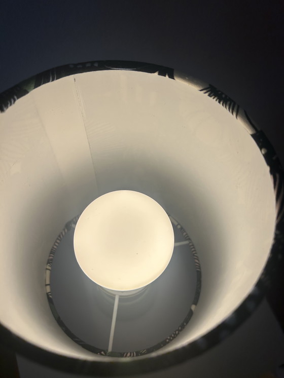 Image 1 of Modern, wireless lamp duo - upcycled from a vintage vase -