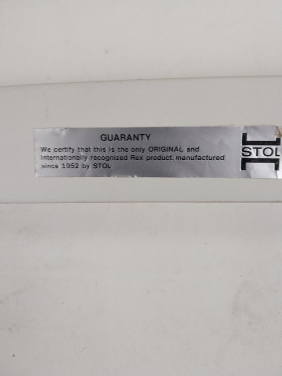 Image 1 of 4 sedie pieghevoli Niko Kralj REX. Di Stol.  Bianco originale.