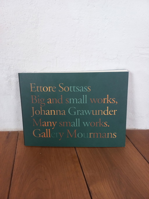 Ettore Sotsass big and small works